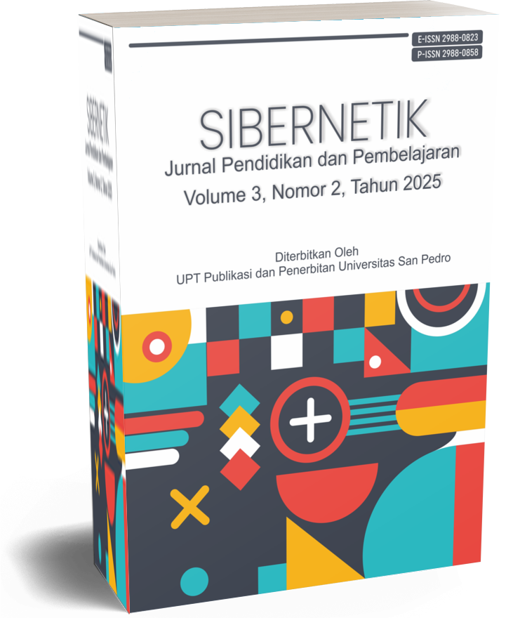 					View Vol. 3 No. 2 (2025): SIBERNETIK: Jurnal Pendidikan dan Pembelajaran
				